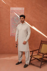 Tea Green Wash & Wear Shalwar Kameez