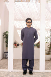 Light Purple Wash & Wear Shalwar Kameez