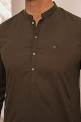 Mehendi Green Wash & Wear Shalwar Kameez