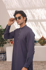 Light Purple Wash & Wear Shalwar Kameez