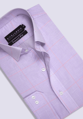 Light Purple & Pink Check