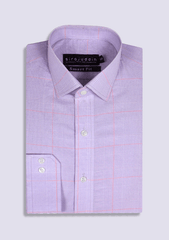 Light Purple & Pink Check