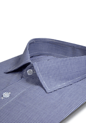 Check Shirt Blue And White