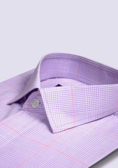 Light Purple & Pink Check