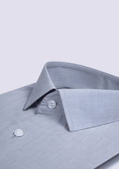 Check Shirt Blue Micro