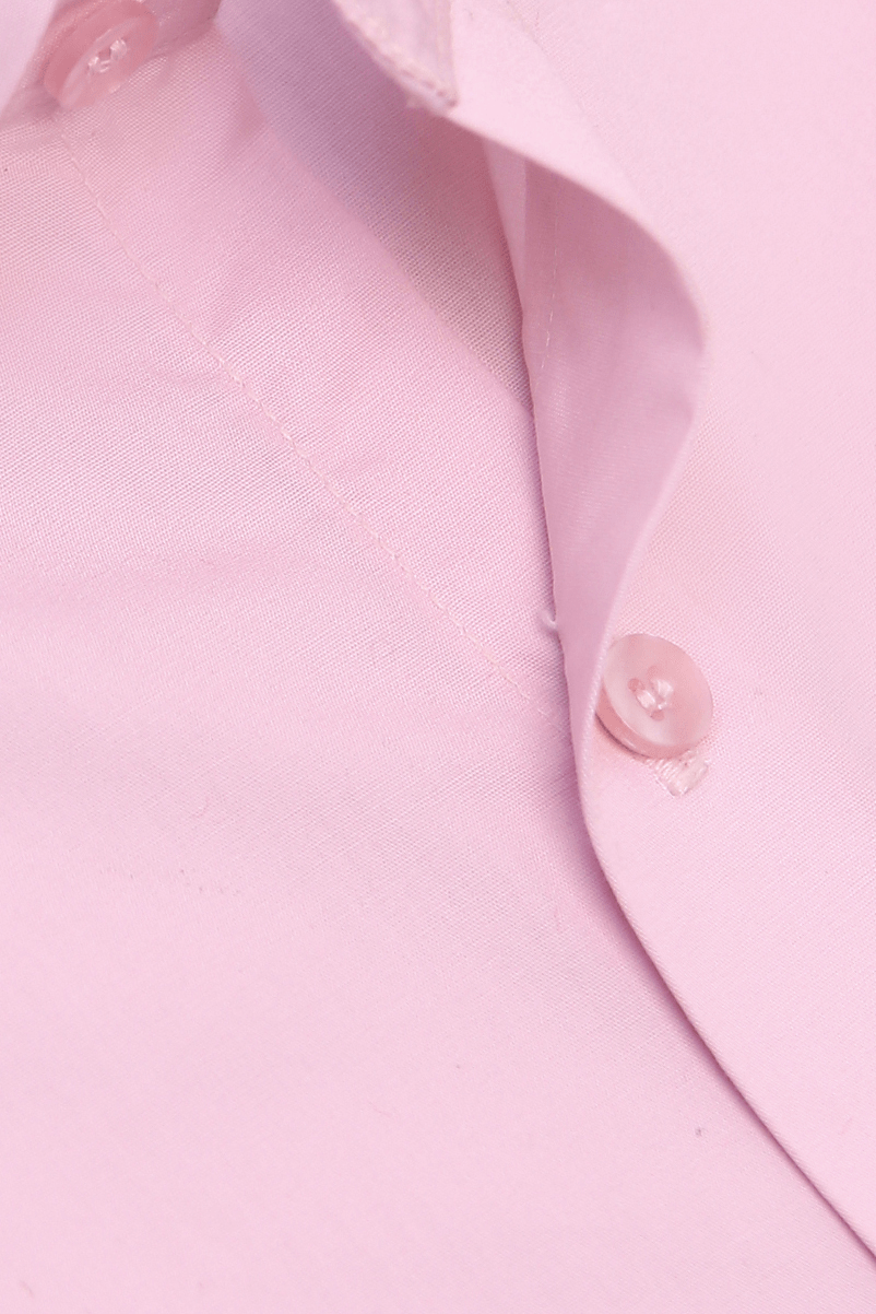 Pink Formal Cotton Shirt