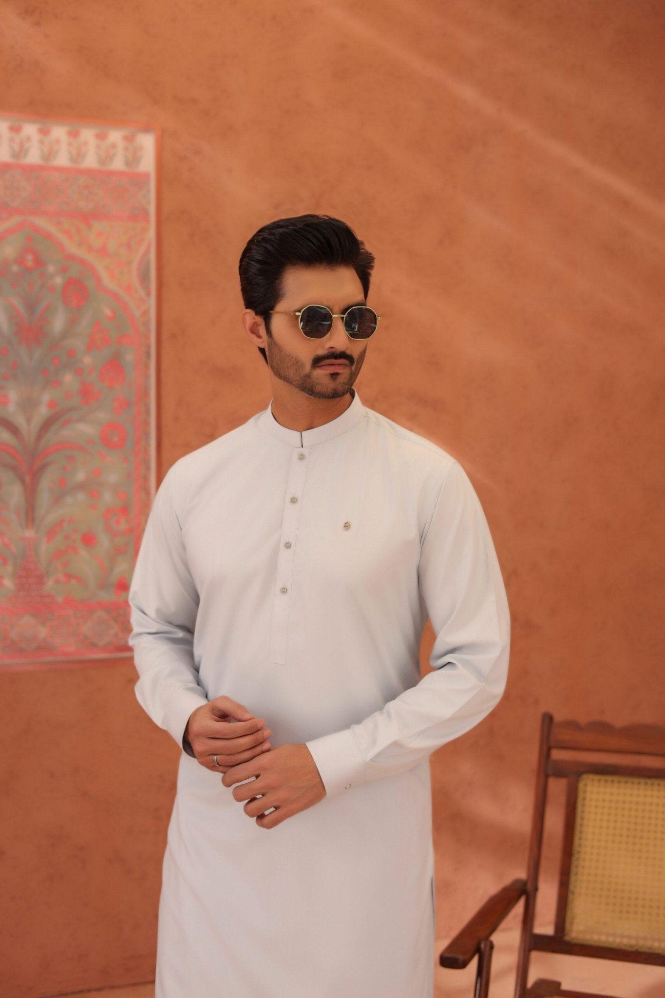 Pistachio Wash & Wear Shalwar Kameez