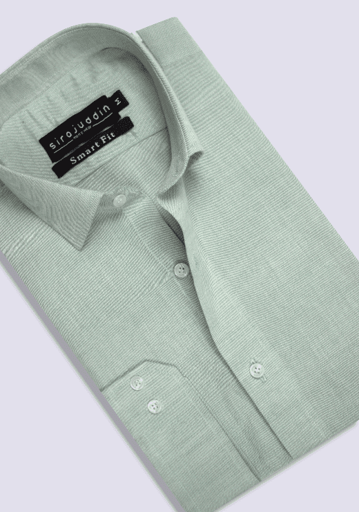 Plain Shirt Tea Green