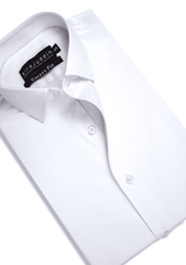 Textured White Shirt