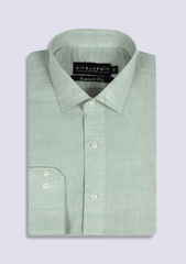 Plain Shirt Tea Green
