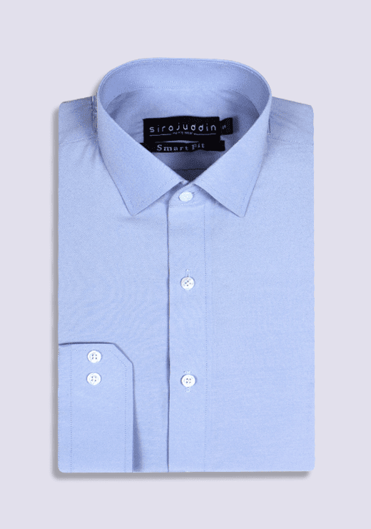 Plain Shirt Ice Blue