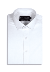 Textured White Shirt