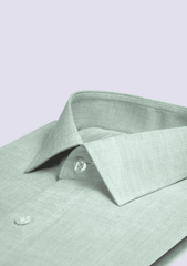 Plain Shirt Tea Green