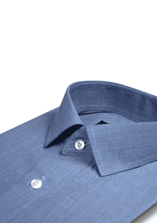 Plain Shirt Steel Blue