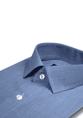 Plain Shirt Steel Blue