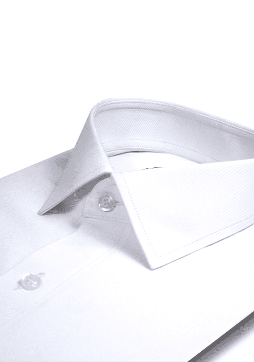 Textured White Shirt